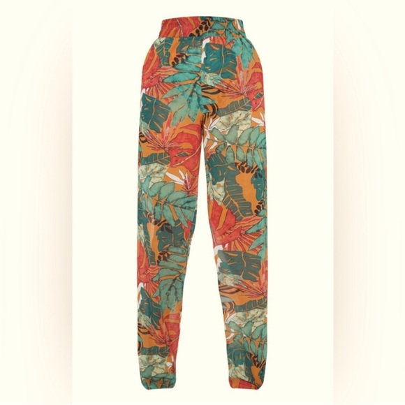 Pretty little thing tropical two piece cover up set - swim cover up set - Picture 3 of 3